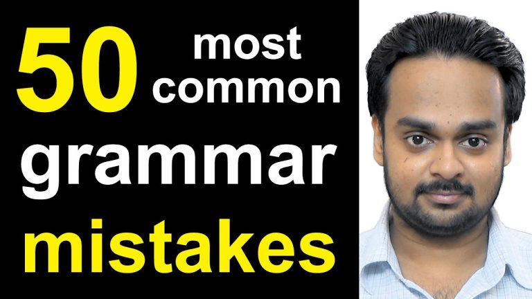 Mastering English Grammar: 50 Common Mistakes You Need to Avoid