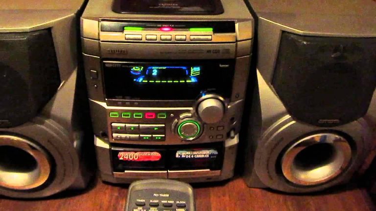 Descubre las maravillas del Aiwa NSX 5777: el sistema de sonido que te dejará sin palabras