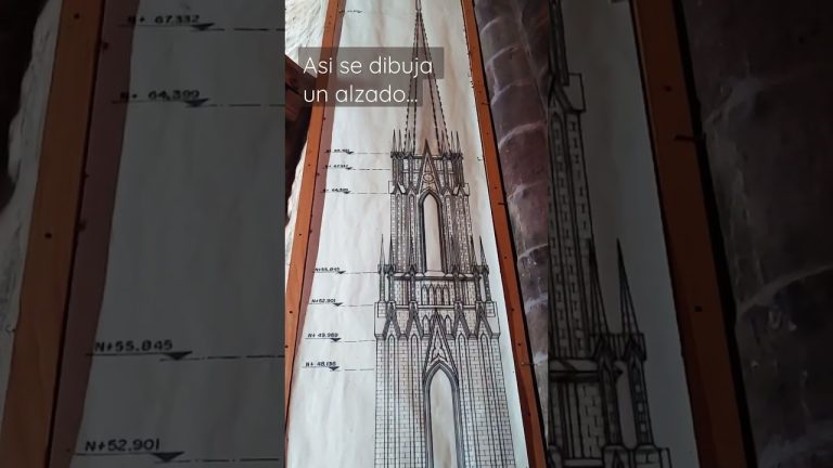 Descubre el imponente alzado de una catedral gótica: Un fascinante viaje arquitectónico