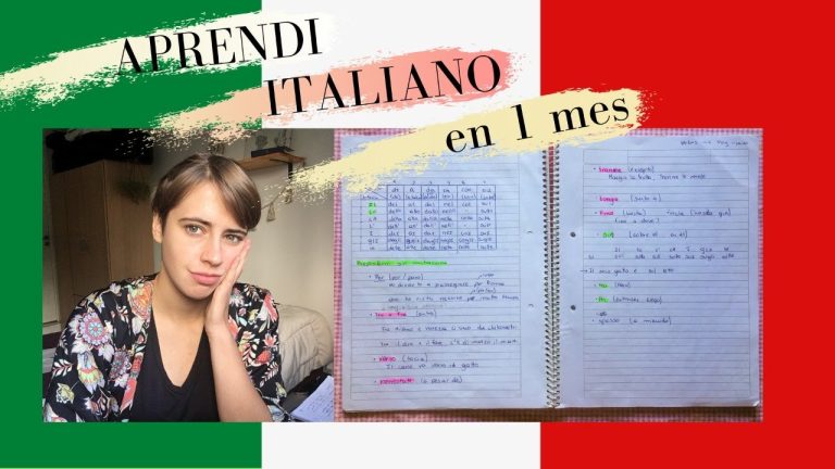 Descubre cómo aprender italiano en un mes: Consejos efectivos y estrategias infalibles