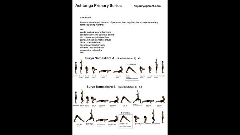 Aprende Ashtanga Yoga con nuestro completo manual en PDF – tu guía definitiva para practicar en casa