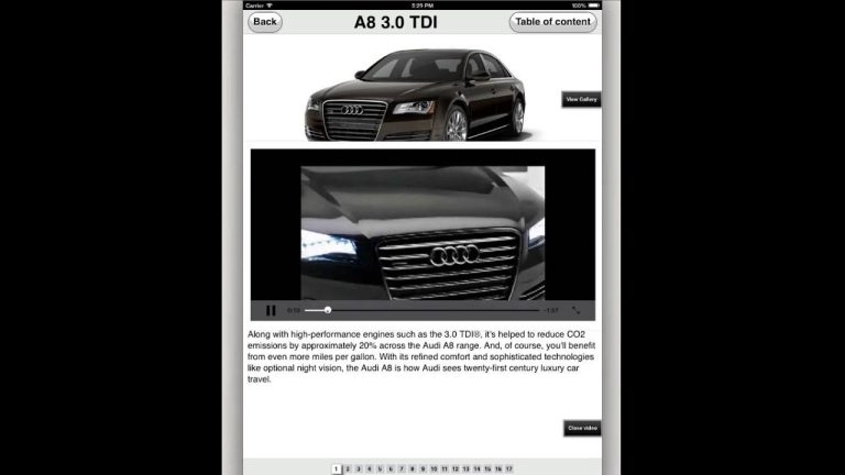 Descarga el catálogo en PDF de Audi: Conoce todos los modelos y características