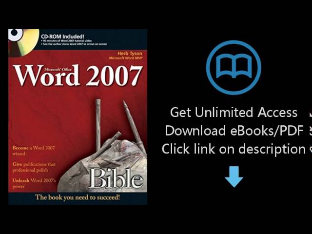 Descarga gratis la Biblia en formato PDF para Word 2007: La guía definitiva