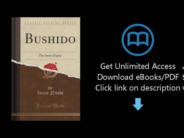 Descubre la esencia del Bushido: El alma de Japón en PDF | Guía completa