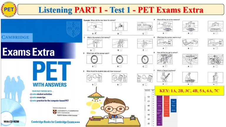 Todo lo que necesitas saber sobre los exámenes Cambridge PET extra con respuestas