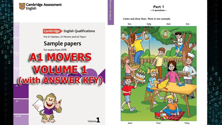 Prepara tu examen Cambridge Movers con nuestro práctico test en formato PDF
