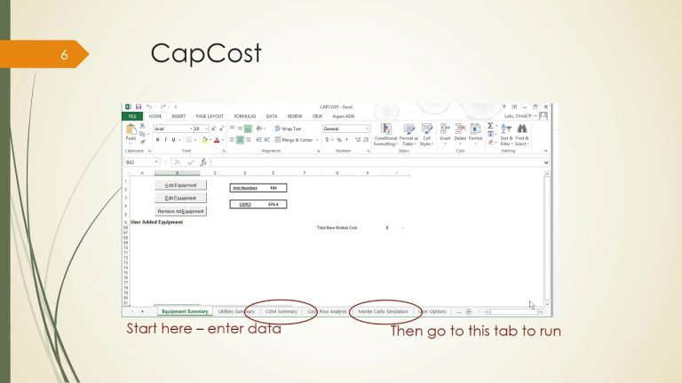 Optimiza tus presupuestos fácilmente con CapCost Excel: Conoce las ventajas y cómo utilizar esta poderosa herramienta financiera