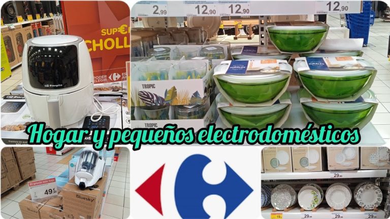 Descubre las mejores ofertas de electrodomésticos en Carrefour Zafra