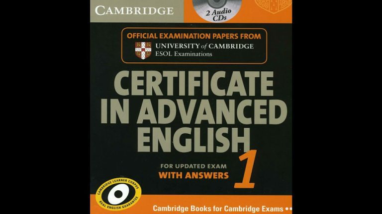 Descarga gratuita del libro PDF del Certificate in Advanced English – Todo lo que necesitas para prepararte con éxito