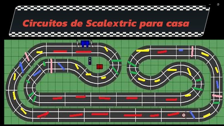 Descarga gratuita de circuitos Scalextric en formato PDF: ¡Mejora tu experiencia de carreras desde casa!
