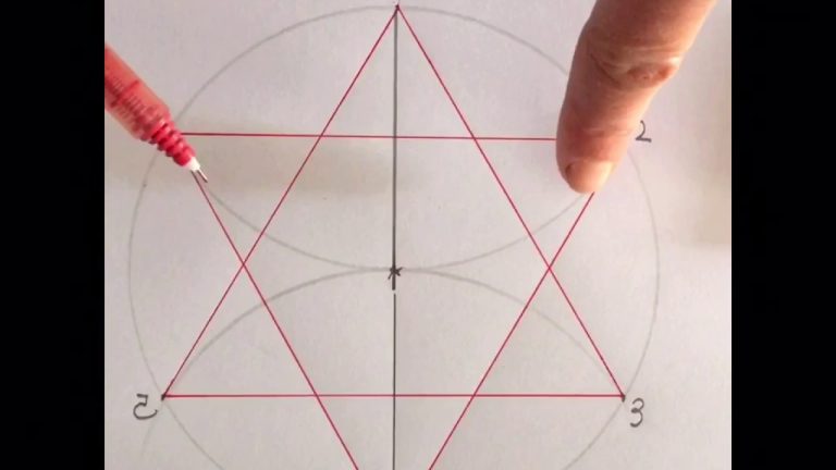 Guía paso a paso: Cómo hacer un polígono estrellado de 6 puntas