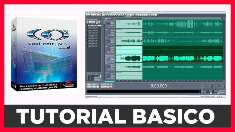 Domina Cool Edit: El tutorial completo para editar audio como un profesional