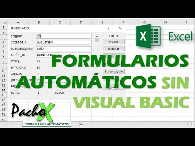 Aprende cómo crear formularios en Excel 2010 paso a paso en formato PDF