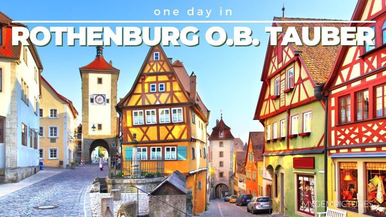 La guía definitiva para viajar de Frankfurt a Rothenburg: descubre la magia de la Ruta Romántica en Alemania