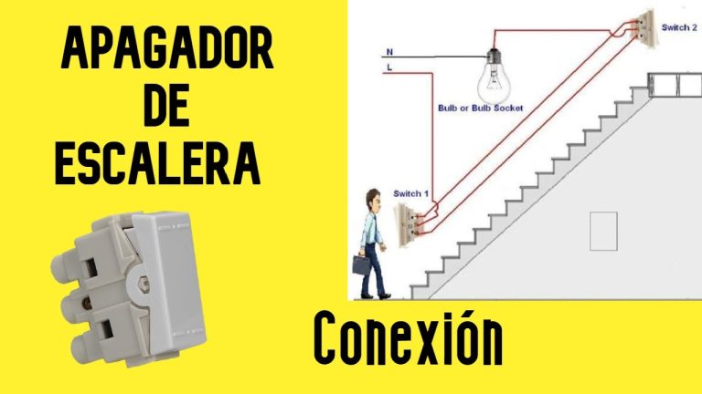 Descubre cómo funciona un diagrama de interruptor de escalera y simplifica la instalación en tu hogar