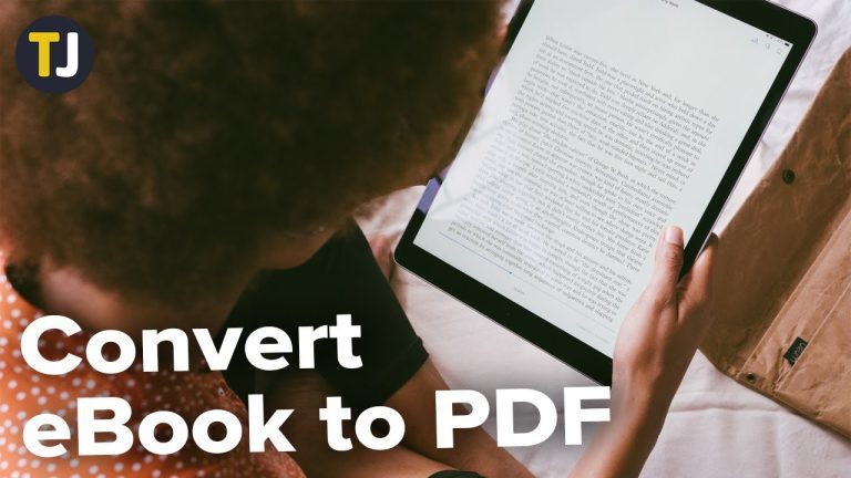 Descubre la forma más sencilla de convertir tu ebook a PDF con nuestra guía completa: ¡ebook2pdf en solo un clic!