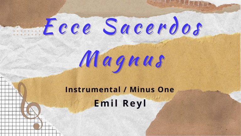 Descarga gratis el PDF de Ecce Sacerdos Magnus – La obra maestra que está revolucionando la música sacra