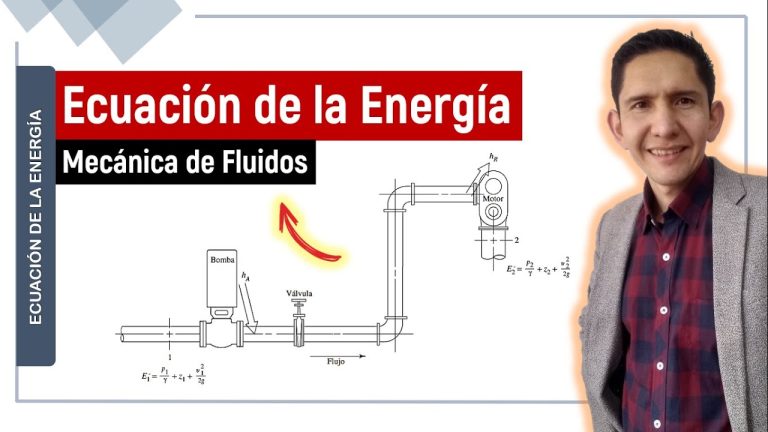 Descubre la ecuación de la energía mecánica de fluidos: conceptos clave y aplicaciones