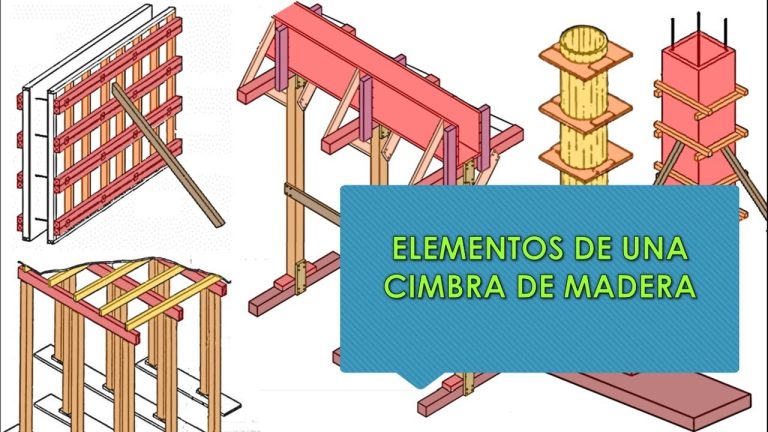 Elementos de una cimbra: Guía completa para construcción y remodelación