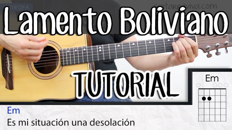 Descubre cómo tocar ‘Lamento Boliviano’ en guitarra con el estilo de Enanitos Verdes