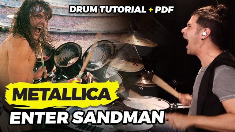 Descarga gratis el partitura en PDF de ‘Enter Sandman’: Aprende a tocarla como un profesional