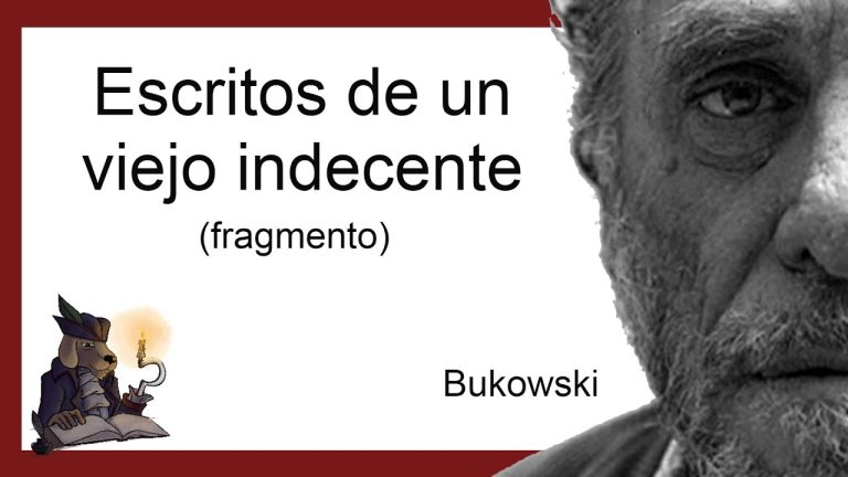 Descarga gratuita de los escritos de un viejo indecente de Charles Bukowski en formato PDF