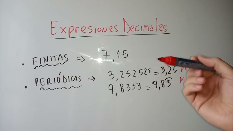 Guía completa sobre la expansión decimal finita: ¡Descubre todo lo que necesitas saber!