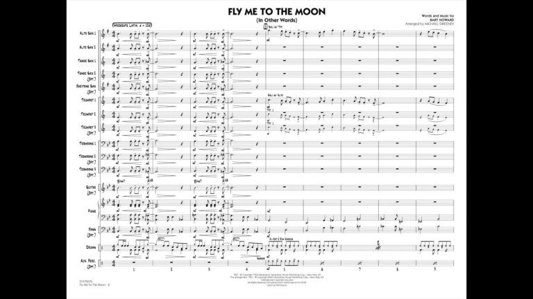 Descubre el increíble arreglo de big band de ‘Fly Me to the Moon’ que te llevará directo a la luna