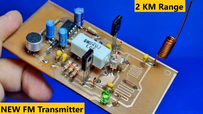 Descubre cómo construir un circuito transmisor de FM de 10 km: Guía paso a paso