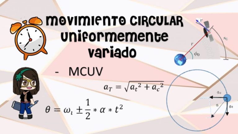 Fórmulas del movimiento circular uniformemente variado: ¡Descubre los secretos de la velocidad y la aceleración!