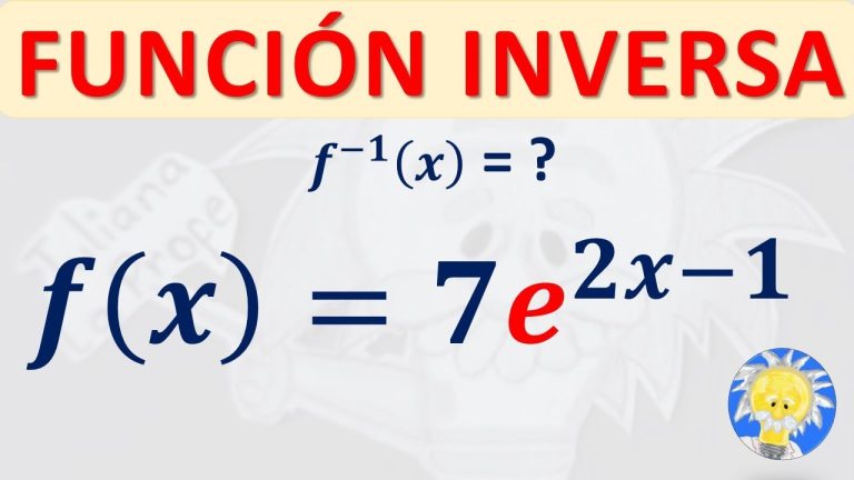 Descubre las funciones inversas exponenciales: todo lo que necesitas saber