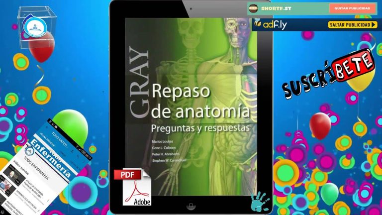 Gray: Repaso de Anatomía – Descarga el PDF con Preguntas y Respuestas