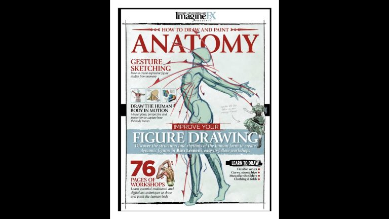 Descubre los secretos del vol. 2 en PDF de ImagineFX: Cómo dibujar y pintar anatomía