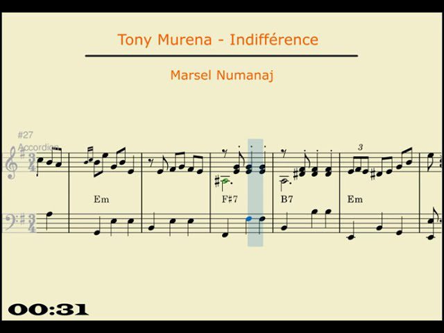 Descubre las mejores partituras de Indifference: música de alta calidad al alcance de tus dedos