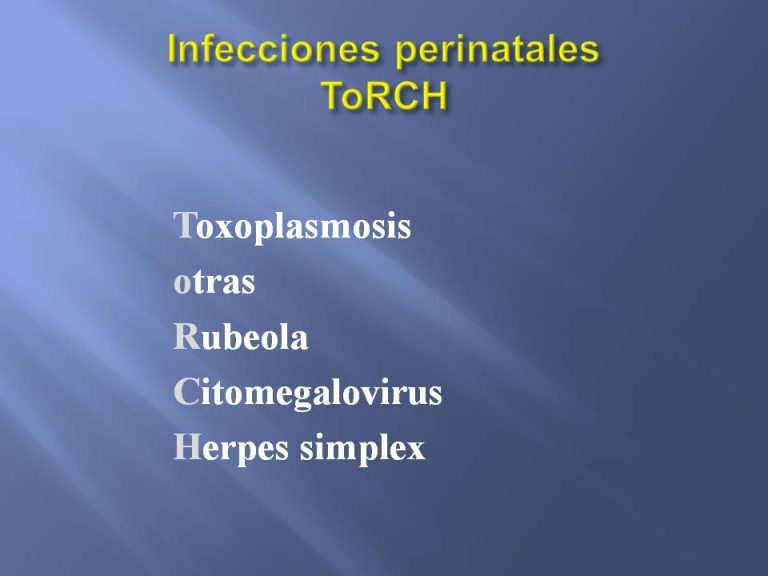 Todo lo que necesitas saber sobre las infecciones perinatales TORCH: causas, síntomas y prevención