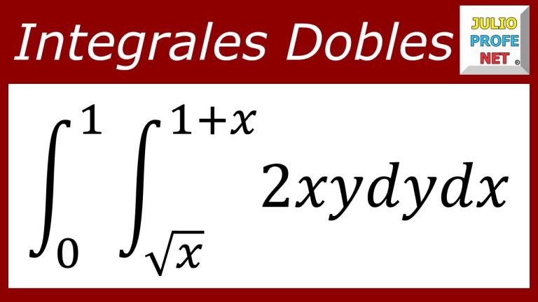 Aprende sobre integrales dobles con nuestro completo PDF de guía paso a paso