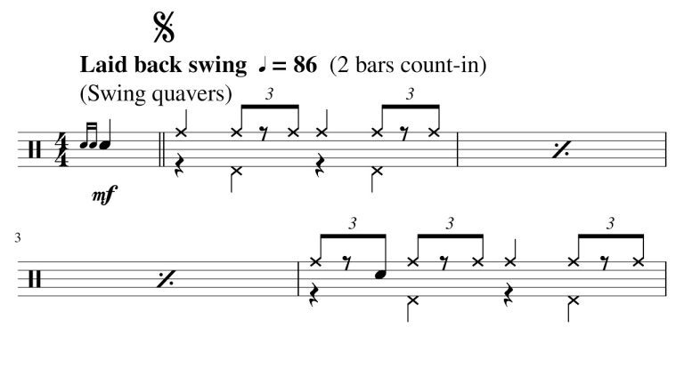Descarga gratuita de partituras de batería de jazz en formato PDF: ¡Aprende a tocar al ritmo del swing!