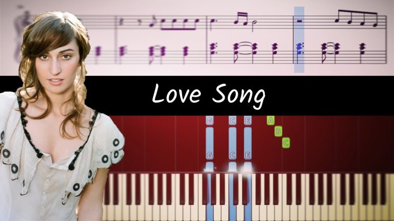 Descubre la partitura para piano de la emocionante love song de Sara Bareilles