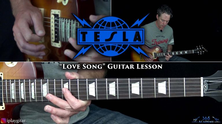Descubre cómo tocar la canción de amor de Tesla en guitarra con esta lección completa
