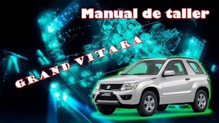 Descarga el manual en PDF del Suzuki Grand Vitara: Guía paso a paso y consejos útiles
