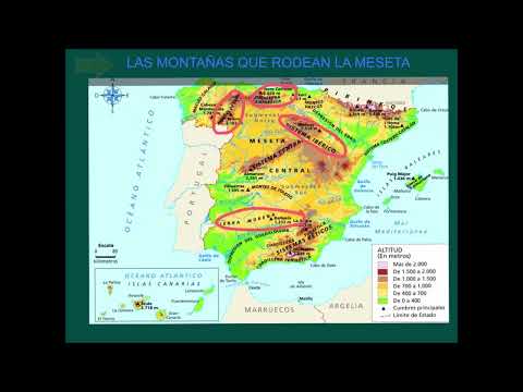 Descubre los mapas de relieve de España: Guía completa y detallada