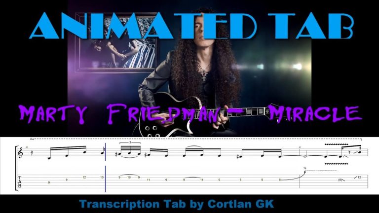 Aprende a tocar las mejores canciones de Marty Friedman con nuestros exclusivos tabs