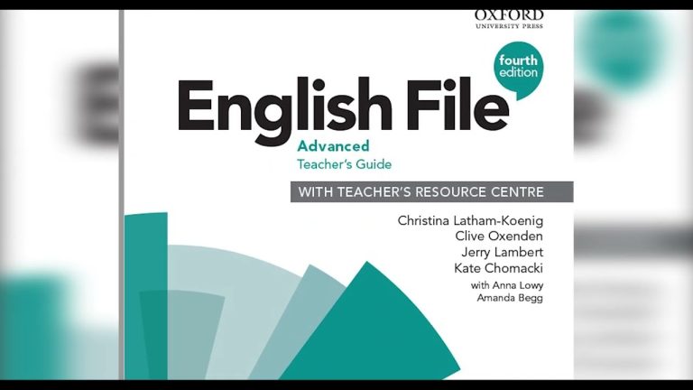 Descarga gratuita del libro de texto del profesor New English File Advanced en PDF: ¡Tu guía completa para el aprendizaje del inglés!