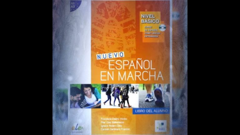 Descarga gratis el libro de ejercicios PDF de Español en Marcha A1-A2 y ¡mejora tu nivel de español!