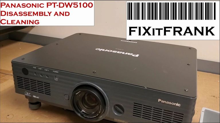 Manual del Panasonic PT-DW5100U: Guía completa para tu proyector