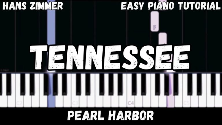 Aprende a tocar Pearl Harbor en el piano: Tutorial paso a paso