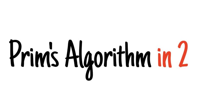 Descubre cómo funciona el algoritmo de Prim con una impresionante animación