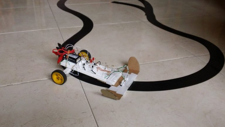 Descubre cómo funciona un robot seguidor de línea y su increíble precisión