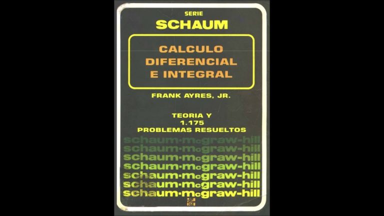Descarga gratis el libro de Schaum de integrales en PDF: todo lo que necesitas para dominar cálculo
