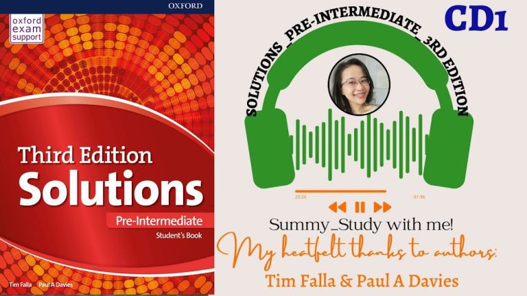 Descarga gratis las respuestas en formato PDF del libro de estudiantes Solutions Pre-Intermediate 2nd Edition